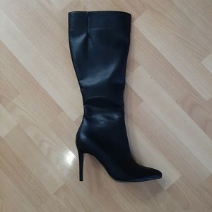 Brand new black stiletto boots winter